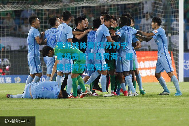 江苏苏宁客场击败青岛黄海，继续保持不败势头