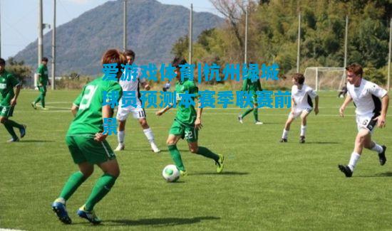 爱游戏体育|杭州绿城球员预测本赛季联赛前景